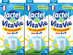 Auchan Lactel lait vita'vie lactel offre