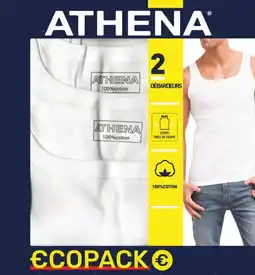 Auchan T-shirt ou debardeur homme athena offre