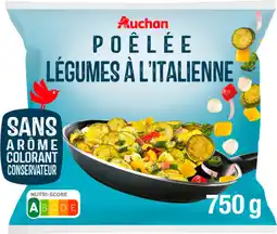 Auchan Auchan poêlée de légumes à l'italienne surgelés auchan offre