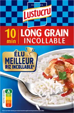 Auchan Lustucru riz long grain en sachets lustucru offre