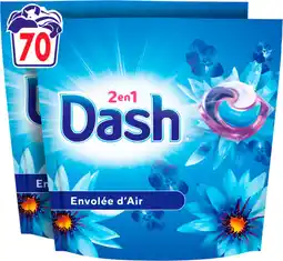 Auchan Dash lessives capsules détergeante dash offre