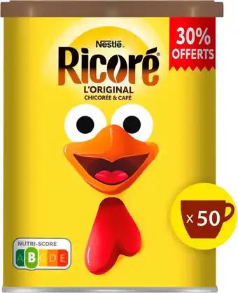 Nestle chicorée et café soluble l'original ricoré