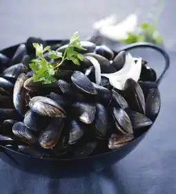 Auchan Supermarché Sans marque moules de bouchot spécialité traditionnelle garantie offre