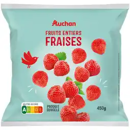 Auchan Supermarché Auchan fraises entières surgelées auchan offre