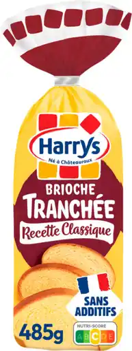 Auchan Supermarché Harrys brioche tranchée classique harrys offre