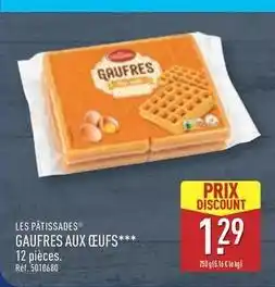 ALDI Gaufres aux oeufs offre