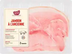 Auchan Supermarché Domaine picard véritable jambon cuit à l'ancienne offre