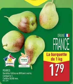 ALDI Poires offre