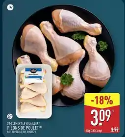 ALDI Pilons de poulet offre