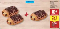 ALDI Carrefour - pain au chocolat offre