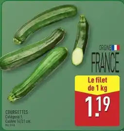 ALDI Courgettes offre
