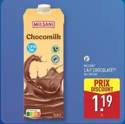 ALDI Milsani - lait chocolate offre