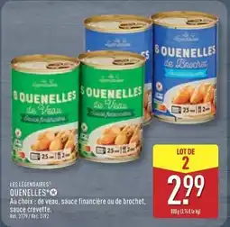 ALDI Francine - quenelles offre