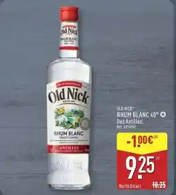 ALDI Old nick - rhum blanc 40° offre