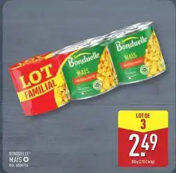 ALDI Bonduelle - mais offre