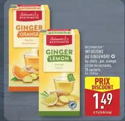 ALDI Orange - infusions au gingembre offre