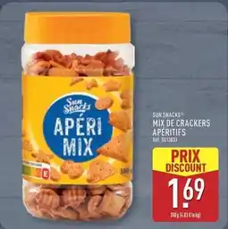 ALDI Sun - mix de crackers apéritifs offre