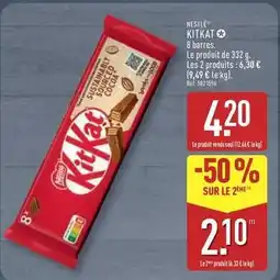 ALDI Nestlé - kitkat offre