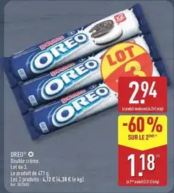 ALDI Oreo - double creme offre