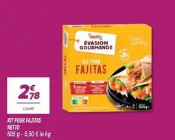 Netto Netto - kit pour fajitas offre