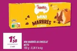 Netto Netto - mini marbrès au chocolat offre