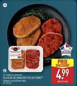 ALDI Boucherie st-clément - plateau de mincrettes de porc offre