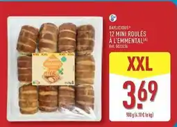 ALDI 12 mini roulés à l'emmental offre