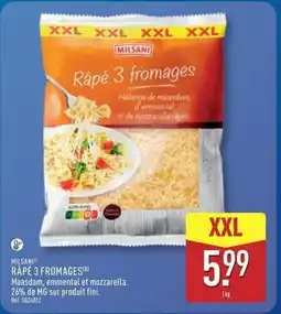 ALDI Milsani - râpé 3 fromages offre