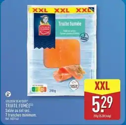 ALDI Golden seafood - truite fumee offre
