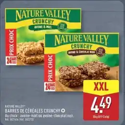 ALDI Nature valley - barres de céréales crunchy offre
