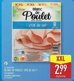 ALDI Le marsigny - blanc de poulet offre