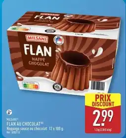 ALDI Milsani - flan au chocolat offre