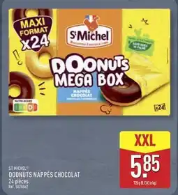 ALDI St michel - doonuts nappés chocolat offre