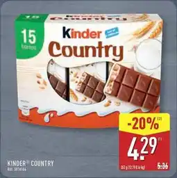 ALDI Kinder - country offre