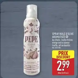 ALDI Spray huile d'olive aromatisee offre