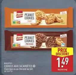 ALDI Biscotto - cookies aux cacahuètes offre