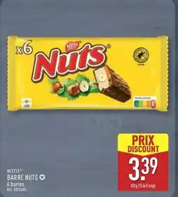 ALDI Nestlé - barres nuts offre