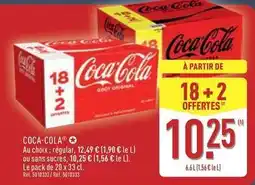 ALDI Coca cola - au choix offre