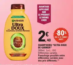 E.Leclerc GARNIER Ultra Doux offre