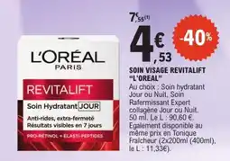 E.Leclerc L'ORÉAL PARIS REVITALIFT offre