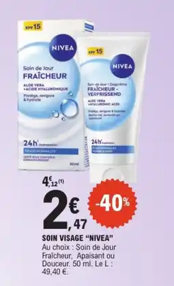 E.Leclerc NIVEA Soin de Jour Fraîcheur offre