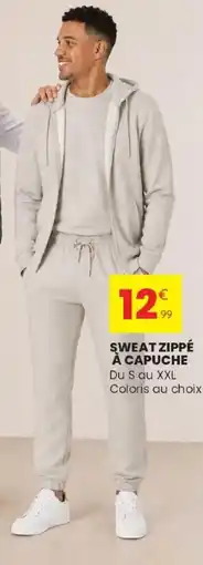 Stokomani Sweat zippé à capuche offre