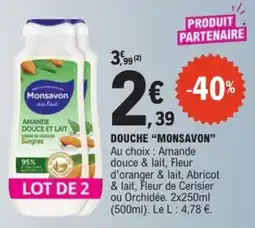 E.Leclerc Monsavon douche offre