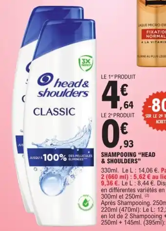 Head&shoulders Shampooing