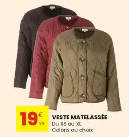 Stokomani VESTE MATELASSÉE offre