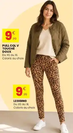 Stokomani PULL COL V TOUCHÉ DOUX offre