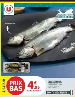 U Express TRUITE FILIÈRE U offre