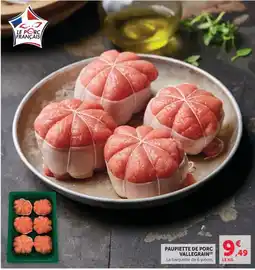 U Express PAUPIETTE DE PORC VALLEGRAN offre