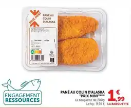 U Express PANÉ AU COLIN D'ALASKA offre