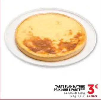Tarte Flan Nature